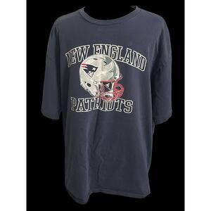 New England Patriots NFL Team Apparel Men's XL‎ T-Shirt Blue